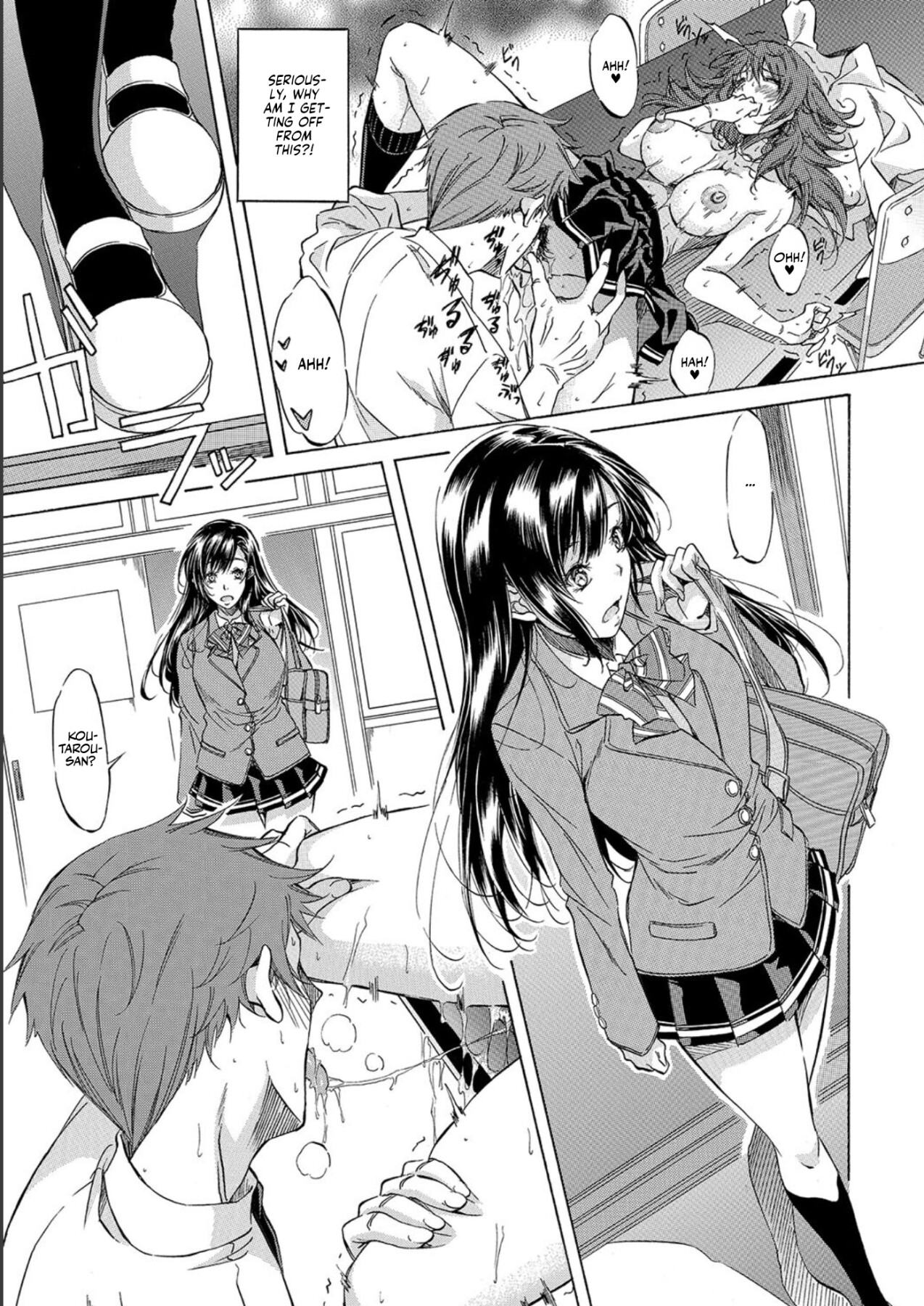 Hentai Manga Comic-I Somehow Got a Whole Bunch of High Schoolers Pregnant Legally?-Read-47